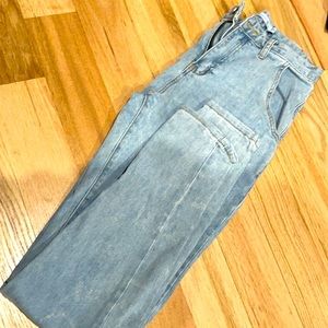 Light wash jeans in size small (equal to 4 or 27” waist)